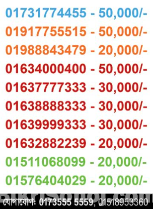 Buy Premium VIP SIM Number Bangladesh Easy Booking online